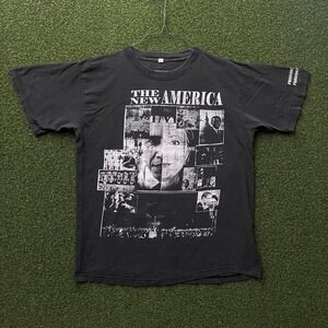The New‎ America Barack Obama Hilary Clinton Graphic Tee Shirt